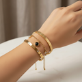 Luxury Gold Bracelet Set