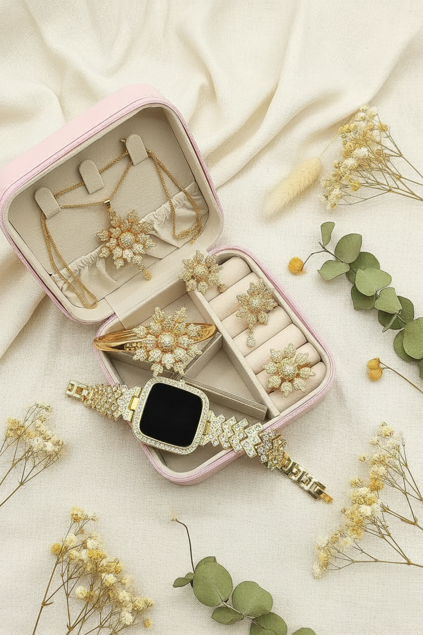 Jewelry Combo – Cream Minimal