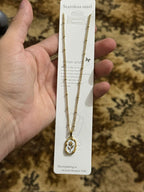 Rose flower necklace